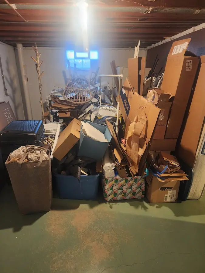 Roll-off dumpster container at job site for Construction Dumpster Rental in Schoharie